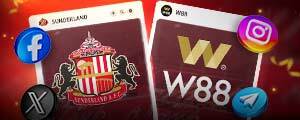 W88 ⚜️ Link Truy Cập W 88 Mới Cập Nhật - Đăng ký W88 Casino 17 W88 x SUNDERLAND – CHIA SẺ NHẬN NGAY 68 ĐIỂM THƯỞNG